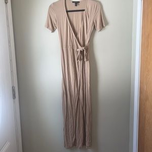 3 for 20 Forever 21 Long Len Taupe  Dress